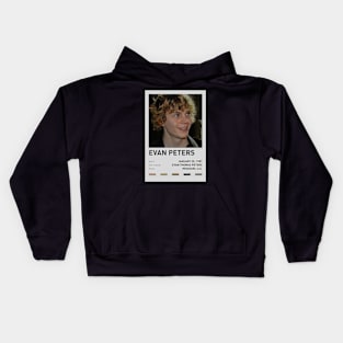 Evan Peters Kids Hoodie